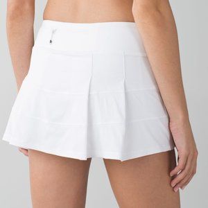 Lululemon Pace Rival Skirt White Size 8